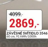 ZÁVĚSNÉ SVÍTIDLO 3546