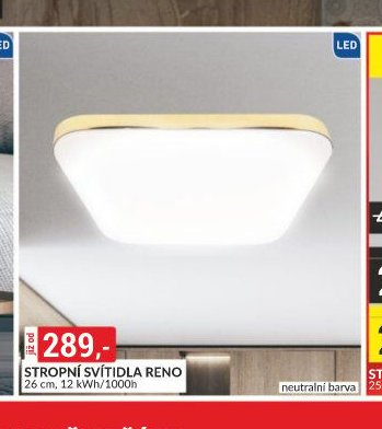 STROPNÍ SVÍTIDLA RENO