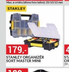 Stanley organizér Sort Master Mini