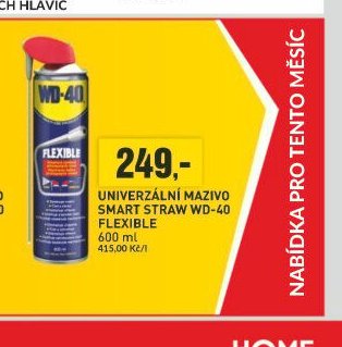 Univerzální mazivo Smart Straw WD-40 Flexible 600 ml