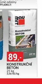 Konstrukční beton 25 kg