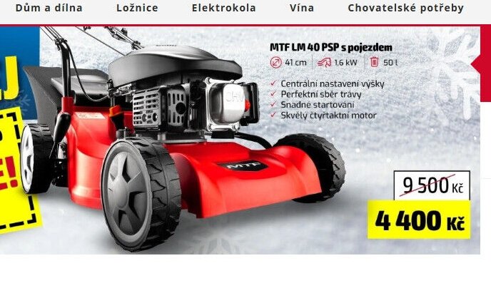 MTF LM 40 PSP s pojezdem