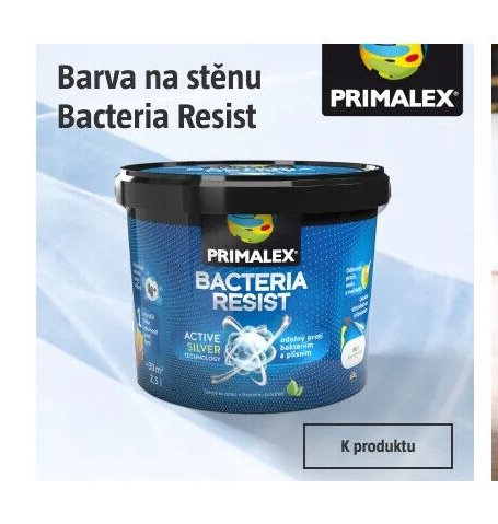 Barva na stěnu Bacteria Resist