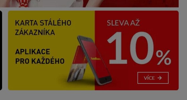 Karta stálého zákazníka aplikace pro každého