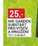 MR. GARDEN SUBSTRÁT PRO VÝSEV A MNOŽENÍ 10 l, 2,50 Kč/l