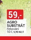 AGRO SUBSTRÁT řízkování 10 l, 5,90 Kč/l
