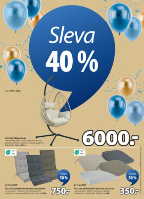 akční leták Jysk 10.3.2025-15.4.2025