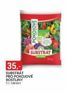 SUBSTRÁT PRO POKOJOVÉ ROSTLINY