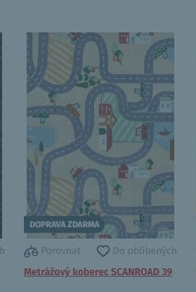 Metrážový koberec SCANROAD 39