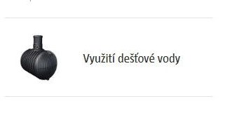 Využití dešťové vody