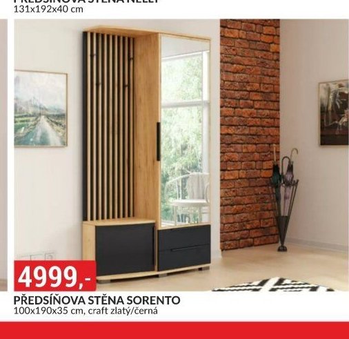 PŘEDSÍŇOVA STĚNA SORENTO