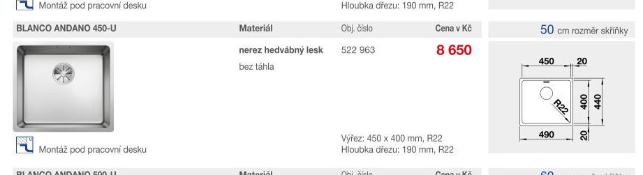 BLANCO ANDANO 450-U