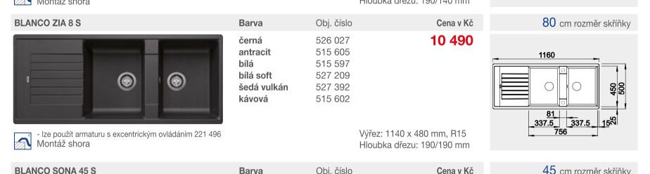 BLANCO ZIA 8 S