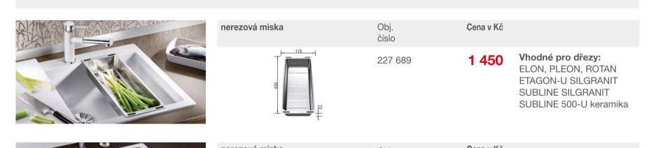 nerezová miska