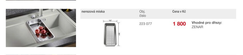 nerezová miska