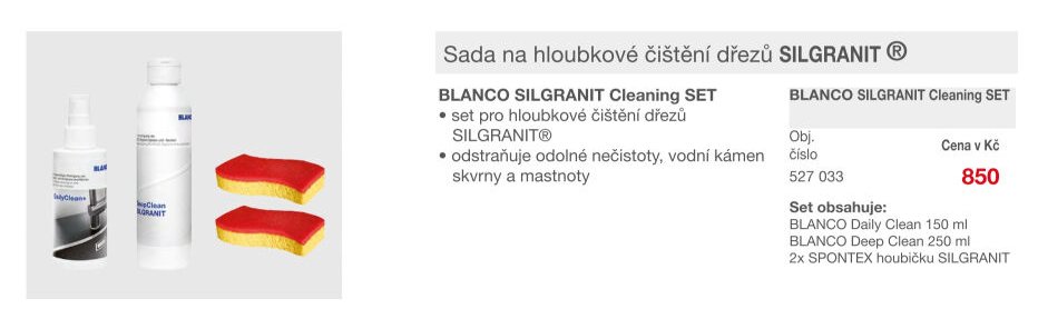BLANCO SILGRANIT Cleaning SET