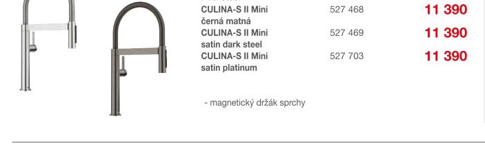 CULINA-S II Mini satin platinum