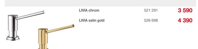 LIVIA chrom