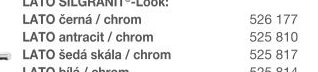 LATO antracit / chrom