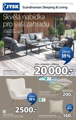 akční leták Jysk 16.4.2025-27.5.2025