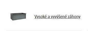 Vysoké a vyvýšené záhony