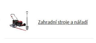 Zahradní stroje a nářadí