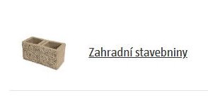 Zahradní stavebniny