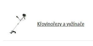 Křovinořezy a vyžínače