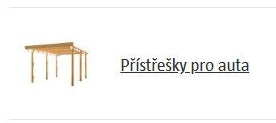 Přístřešky pro auta