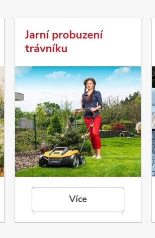 Jarní probuzení trávníku