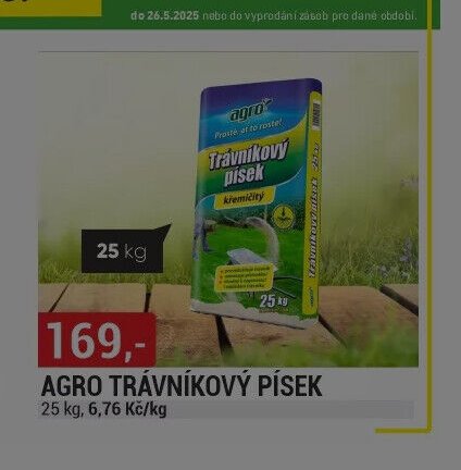 AGRO TRÁVNÍKOVÝ PÍSEK