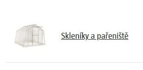 Skleníky a pařeniště