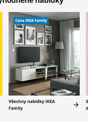 Všechny nabídky IKEA Family