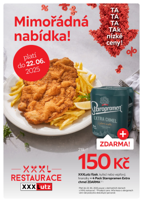 akční leták XXXLutz 9.6.2025-22.6.2025