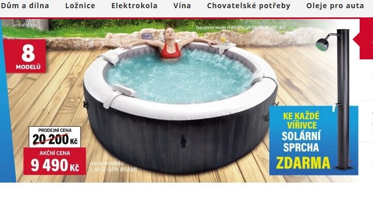 Vířivka Lay-Z-Spa Miami
