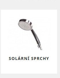 Solární sprchy