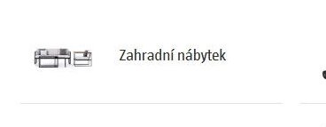 Zahradní nábytek