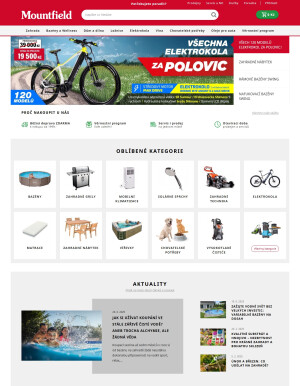 akční leták Mountfield 9.7.2025-15.7.2025