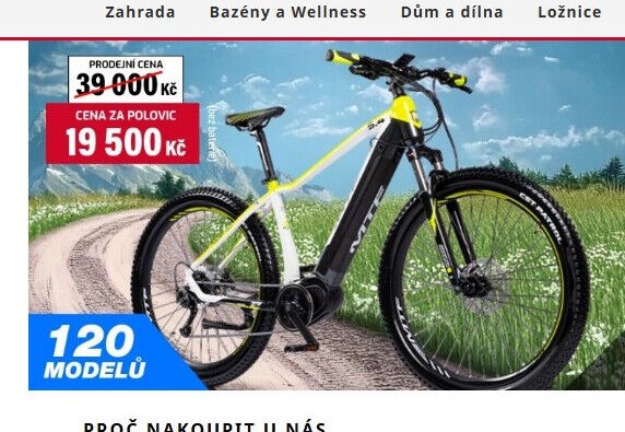 Elektrokolo Mountfield