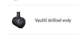 Využití dešťové vody