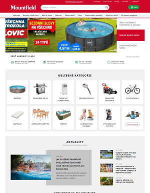 akční leták Mountfield 16.7.2025-22.7.2025