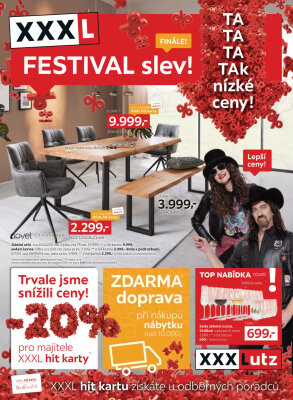 akční leták XXXLutz 21.7.2025-3.8.2025