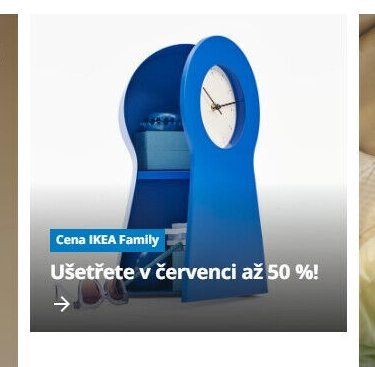 Ušetřete v červenci až 50 %!