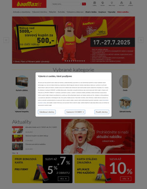 akční leták bauMax 23.7.2025-29.7.2025