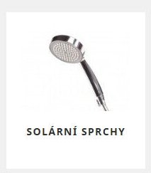 Solární sprchy