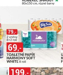 TOALETNÍ PAPÍR HARMONY SOFT WHITE