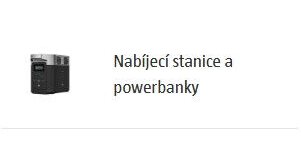 Nabíjecí stanice a powerbanky