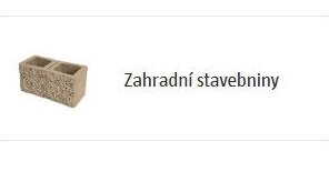 Zahradní stavebniny
