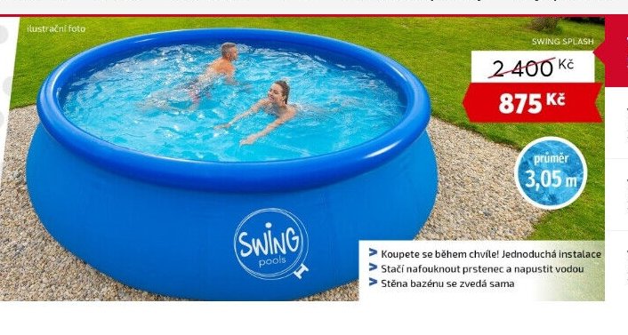Bazén Swing Splash