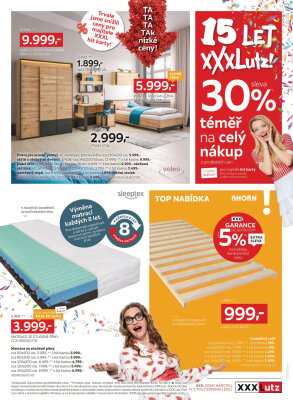 akční leták XXXLutz 18.8.2025-31.8.2025